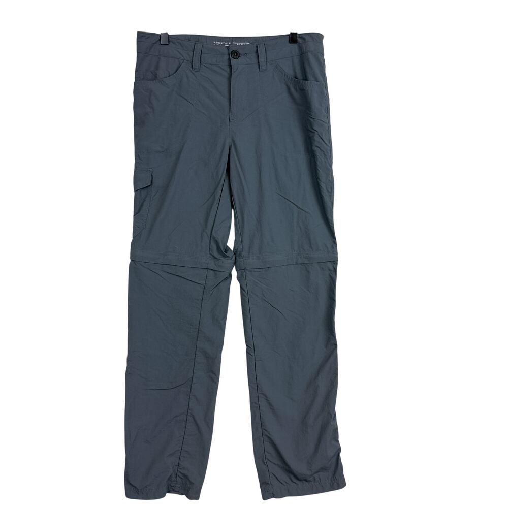Mountain Hardwear Womwnes Convertible Pants Gray Mid-Rise 32” Nylon - 10